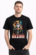 DXXVIII Skull & Hat Graphic T-Shirt